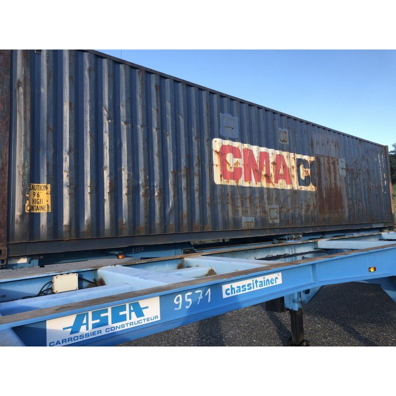 Contenedor Alto Cubo Palet Ancho 40 Pies Usado (Clase C) – Image 6
